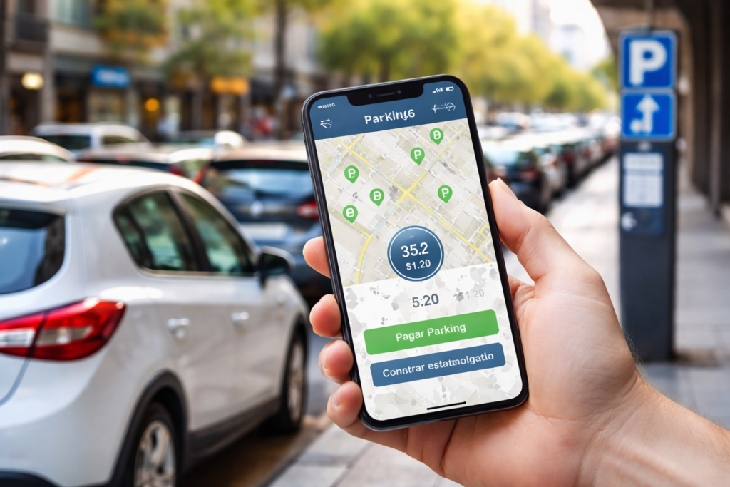 Villa Alemana apuesta por tecnología móvil para regular estacionamientos