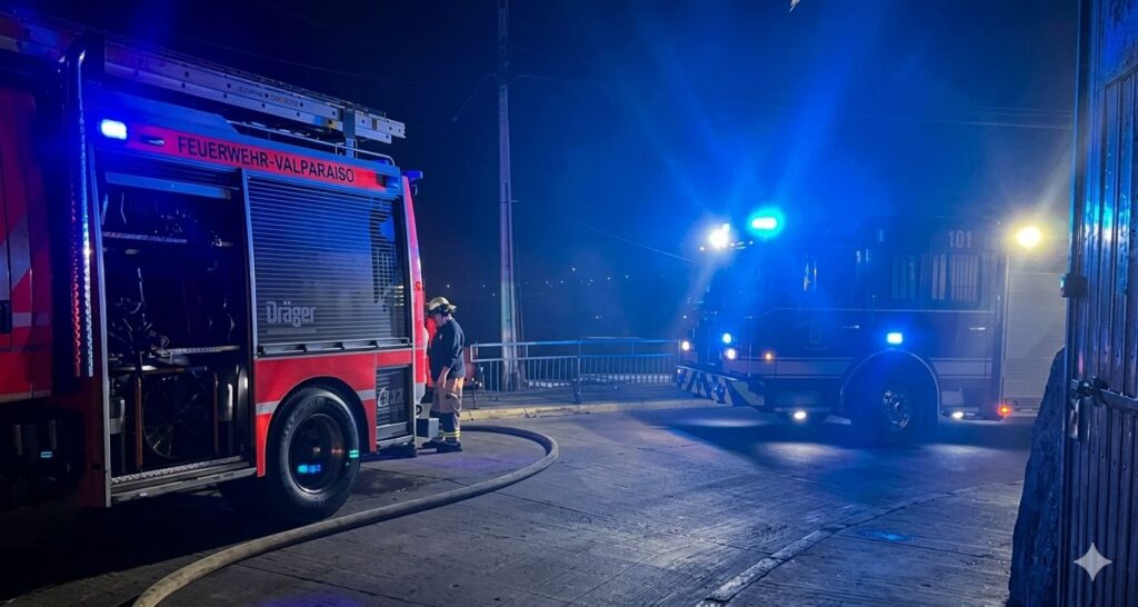Incendio en Cerro Toro deja vivienda afectada en Valparaíso