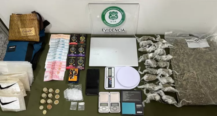 Operativo en Curacaví permite desbaratar banda dedicada al narcotráfico