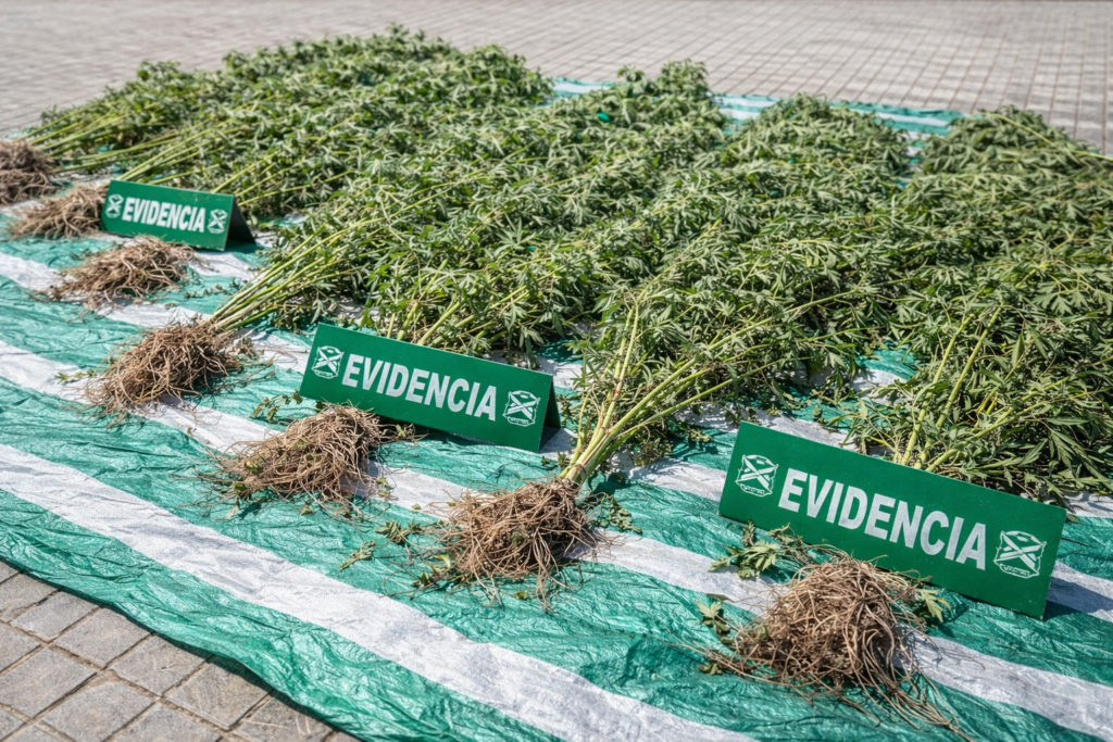 Dos detenidos por cultivo de cannabis en San Felipe