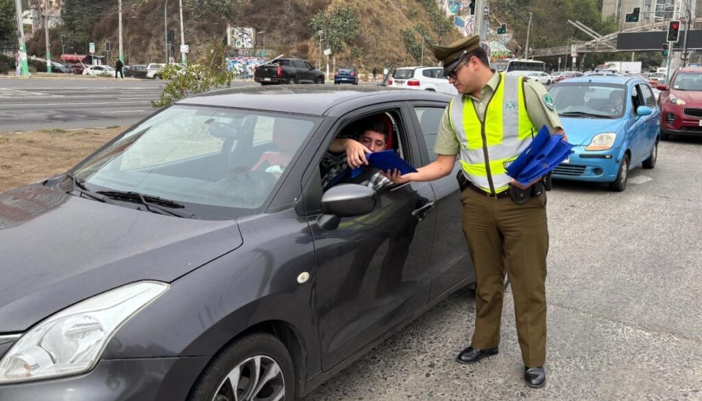 Cruce Portales: refuerzan llamado al autocuidado por alto flujo en Semana Santa