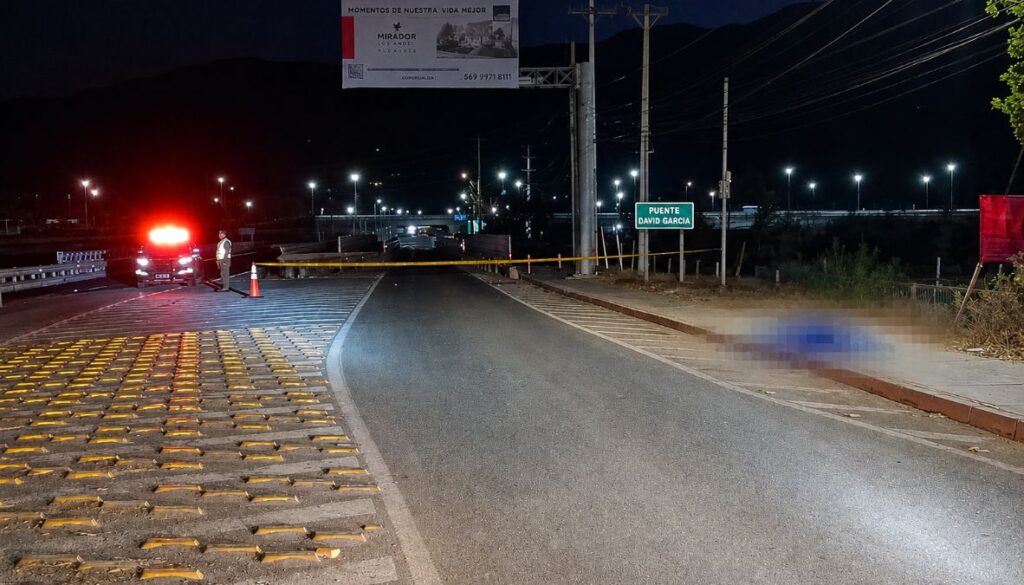 Mujer de 35 años murió tras atropello en Los Andes: conductor escapó del lugar