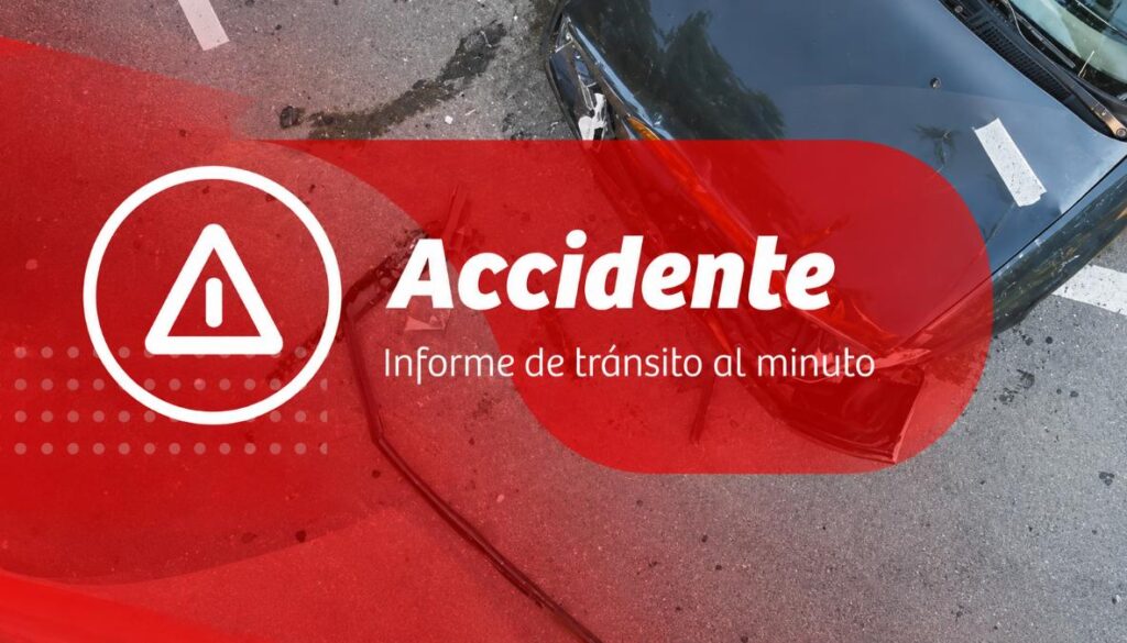 Triple colisión en subida Agua Santa deja tres lesionados además genera caos vial en Viña del Mar