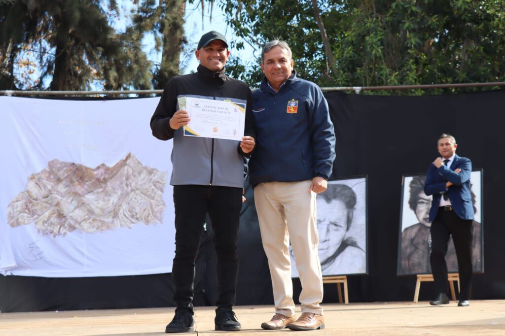 Quillota homenajeó a Humberto “Chupete” Suazo durante celebración del Día del Patrimonio