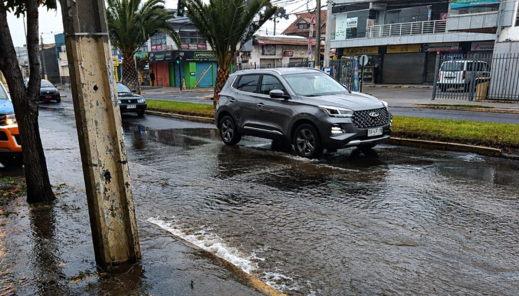 Rotura de matriz deja a más de 100 clientes sin agua potable en Quillota