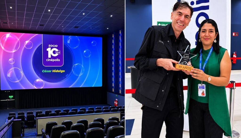 Quillotano recibió butaca reservada de por vida tras asistir más de 2 mil veces al cine