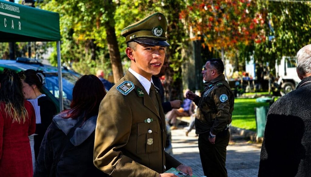 Carabineros realizó Expo Preventiva 2026 en Plaza de Armas de San Felipe