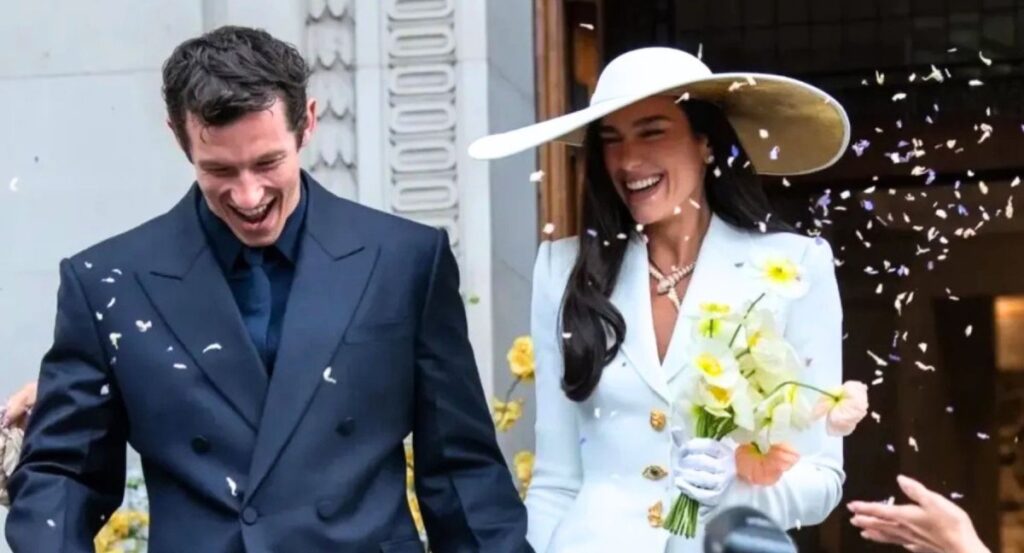 Dua Lipa y Callum Turner se casan en ceremonia privada en Londres