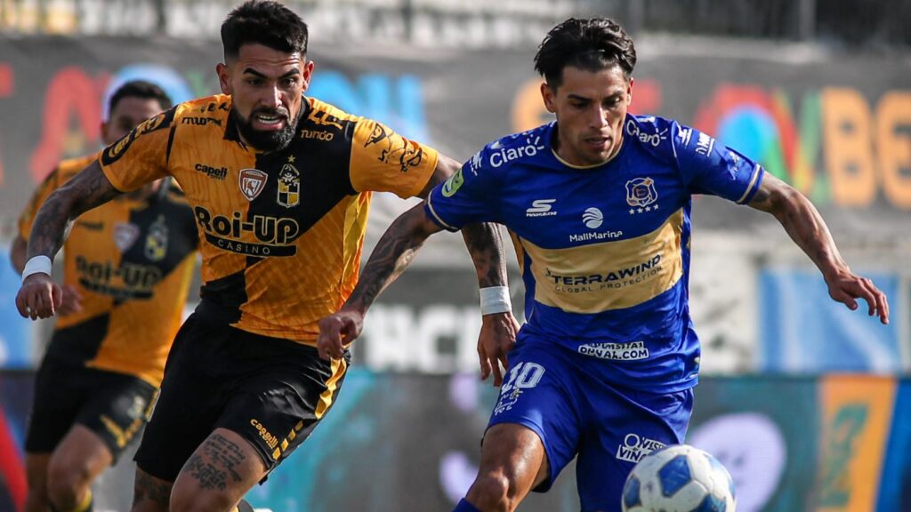 Everton y Coquimbo Unido igualan 1-1 en el Estadio Sausalito