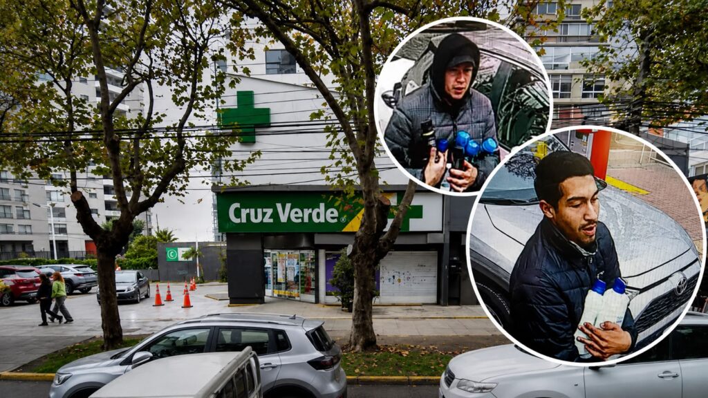 Turbazo en farmacia de Viña del Mar termina con robo de productos