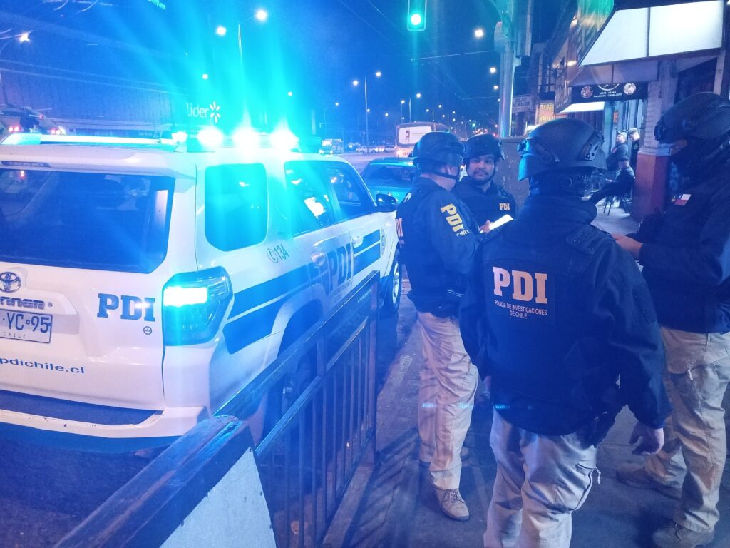 Operativo policial en Viña del Mar permite múltiples detenciones y recuperación de vehículos