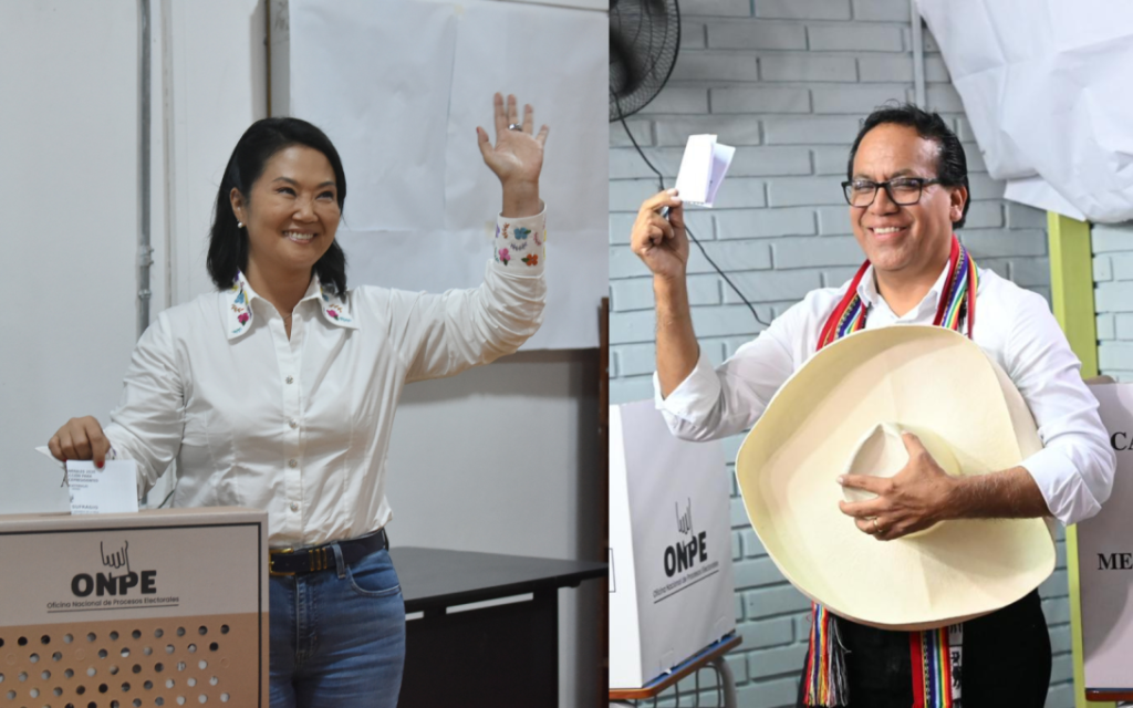 Keiko Fujimori toma ventaja sobre Roberto Sánchez con el escrutinio parcial en Perú