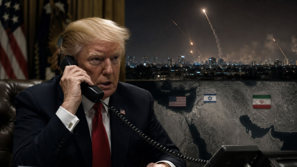 Trump presiona a Netanyahu para evitar un contraataque contra Irán