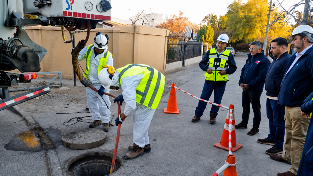 Esval ejecutará limpieza de 170 kilómetros de colectores como parte del Plan Invierno 2026