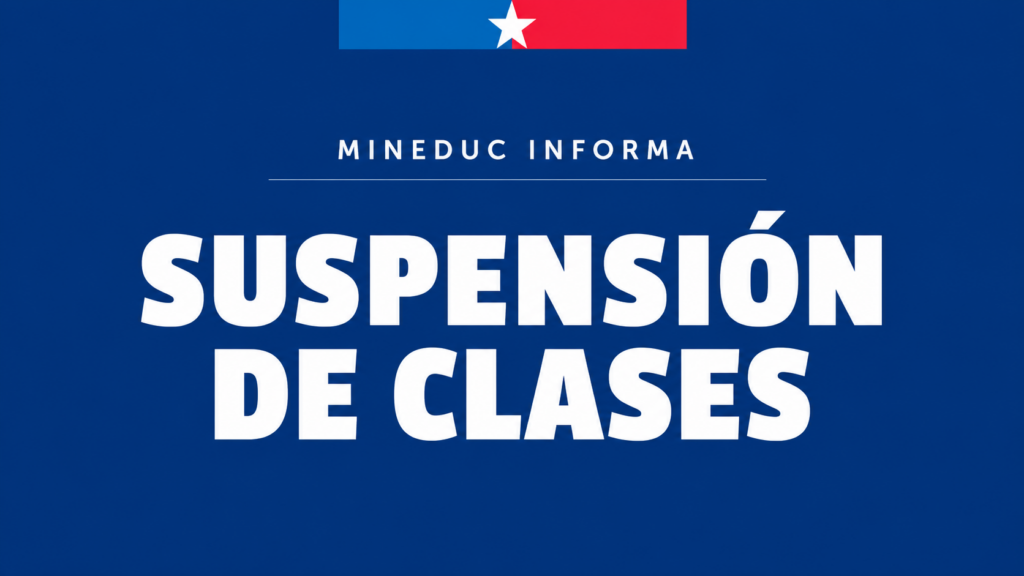 Mineduc suspende las clases en toda la Región de Valparaíso por sistema frontal