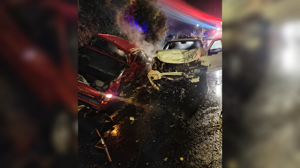Colisión deja al menos cuatro lesionados en la Ruta Las Palmas de Viña del Mar