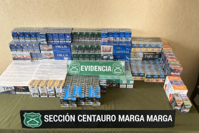 Detienen a dos mujeres por venta de cigarrillos de contrabando en feria libre de Quilpué