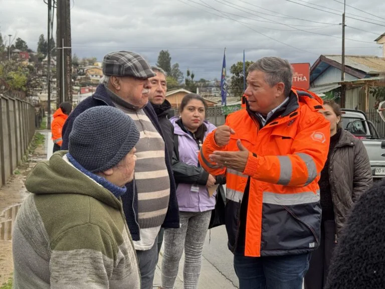 Villa Alemana refuerza catastro de daños y aplicación de fichas FIBE tras sistema frontal