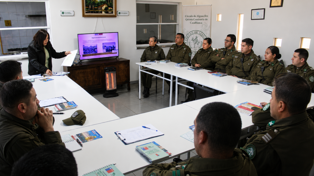 Carabineros refuerza fiscalización de quemas agrícolas en la Región de Valparaíso