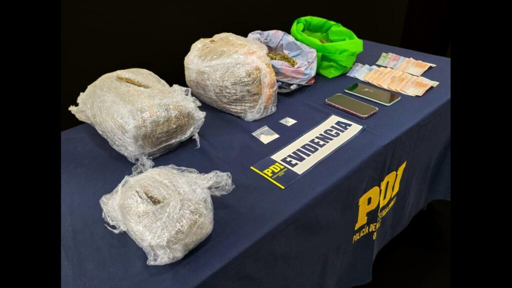 PDI detiene a dos imputadas e incauta más de $26 millones en droga en La Ligua