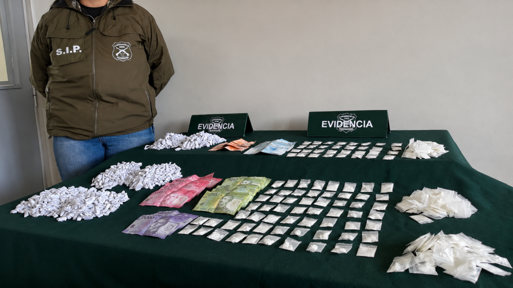 Desarticulan punto de venta de drogas en La Ligua tras operativo en El Peumo