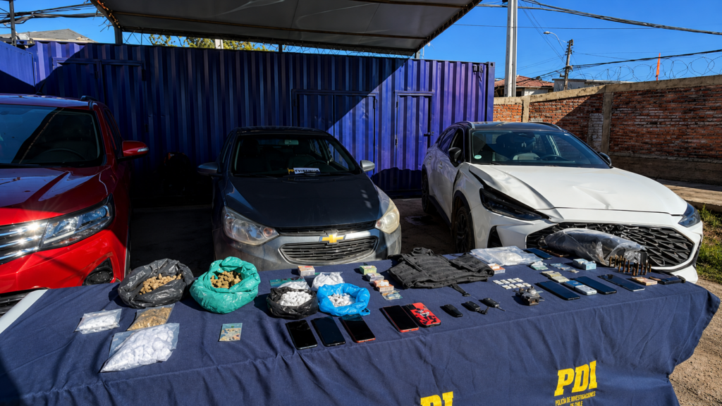 PDI desarticula organización de microtráfico en Quintero tras detener a 10 personas