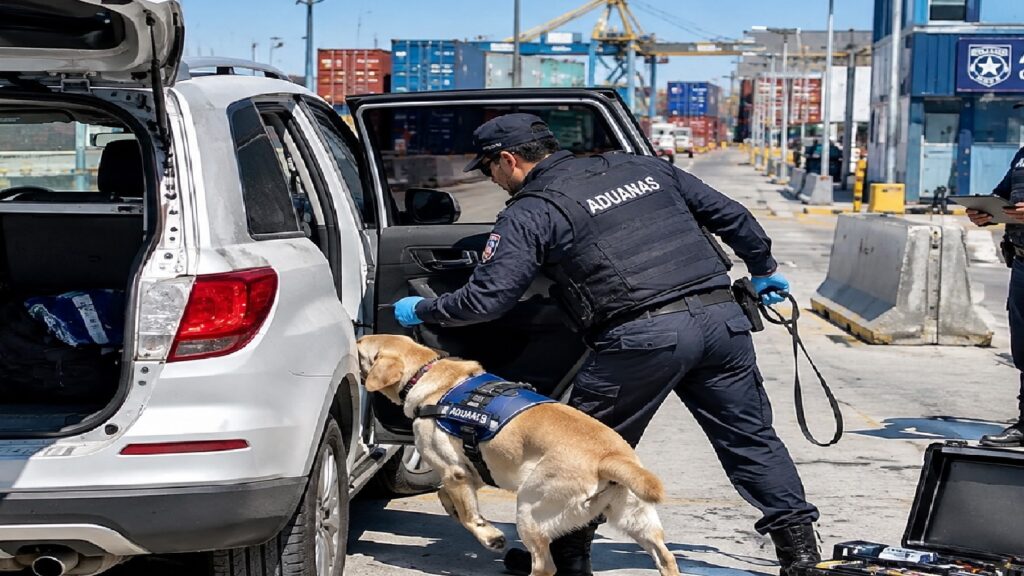 Operativo en Puerto de Valparaíso deja cinco detenidos: fiscalizaron TPV, TPS y Muelle Prat