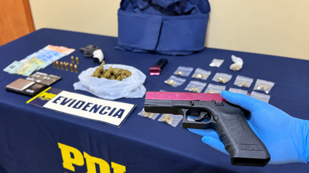 PDI La Ligua detiene a joven de 18 años por venta de drogas a estudiantes