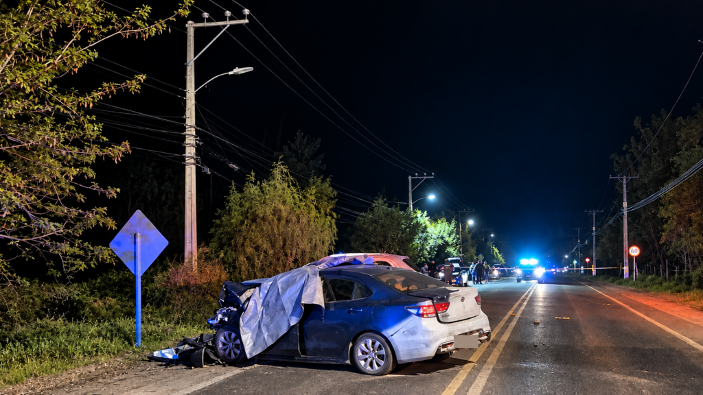Colisión frontal deja dos muertos en ruta San Felipe-Putaendo