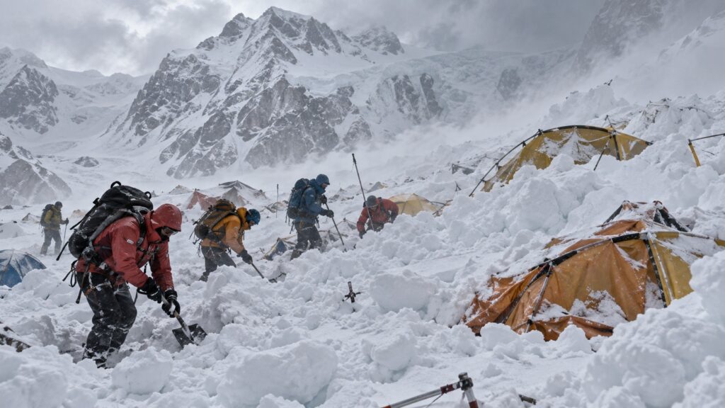 Avalancha en Nepal deja al menos cuatro muertos y 12 desaparecidos tras sepultar campamento base del pico Himlung