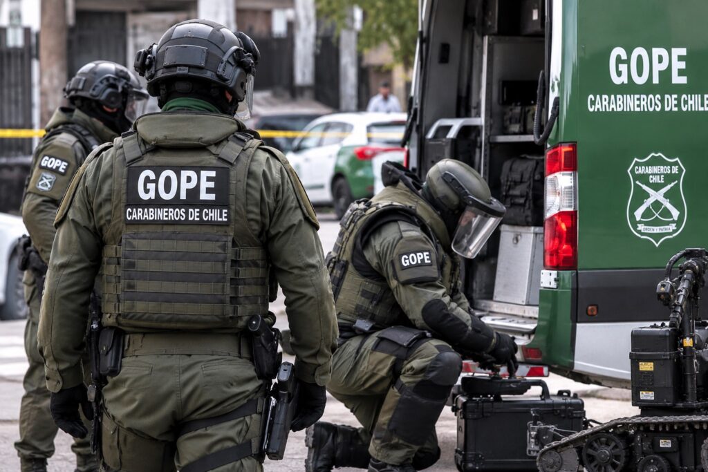 Explosión de presunta granada en Quilicura deja a hombre con grave amputación y obliga a evacuar viviendas