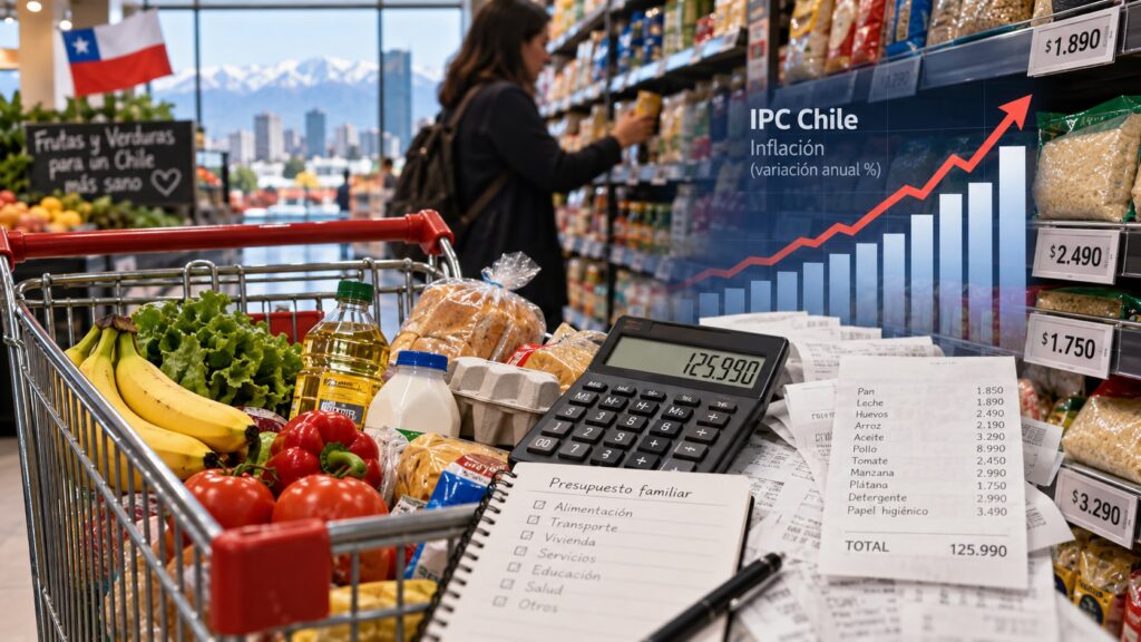 IPC de septiembre sube 0,4% y la inflación anual llega a 4,1% en Chile